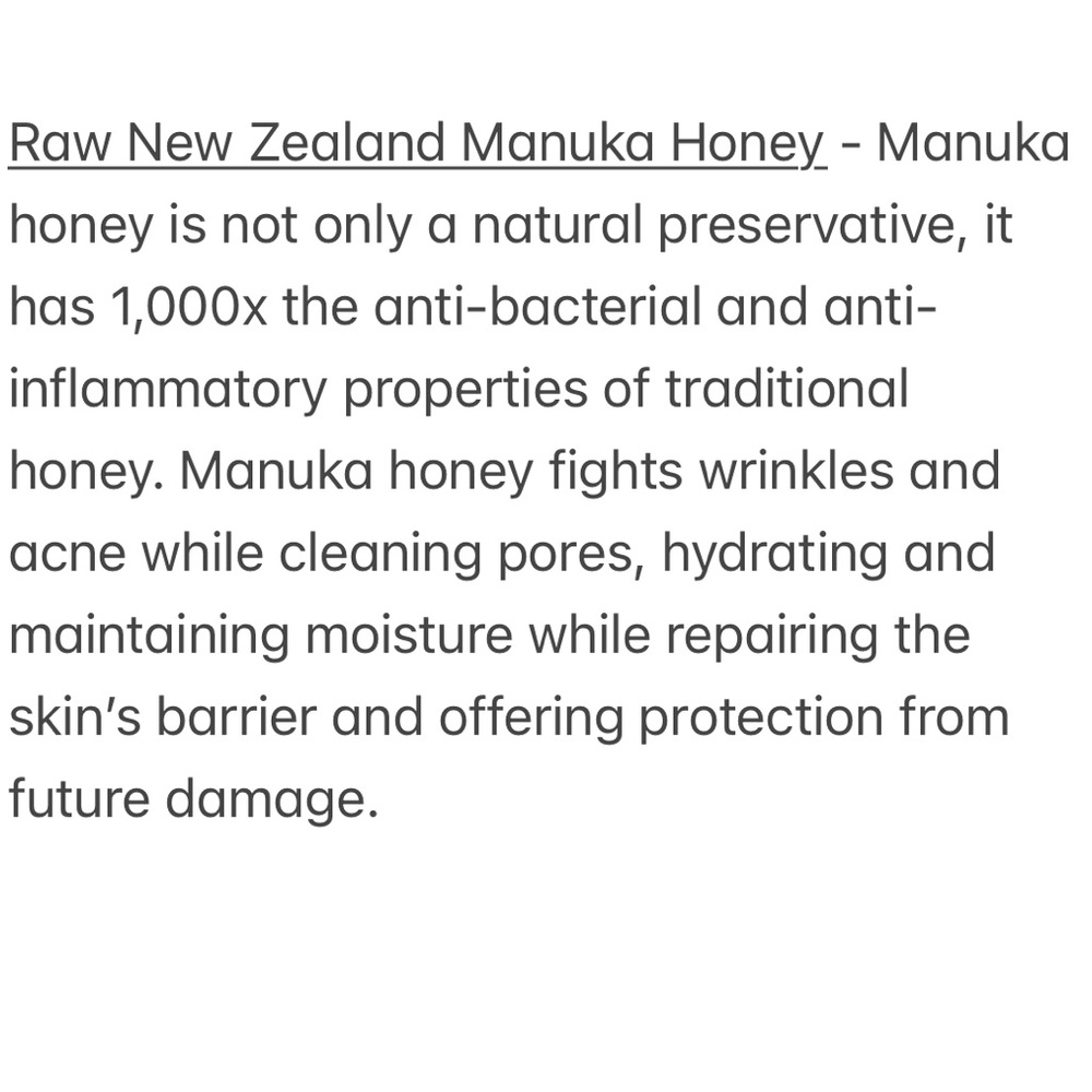 HoneyBear Beauty Manuka Honey Soothing Facial Mask for Sensitive Skin & Eczema - Picture 4 of 9